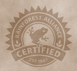Rainforest Alliance Siegel Kaffee